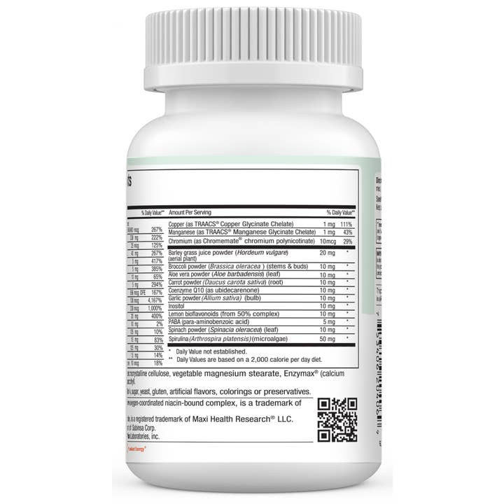 Maxi Health - Wholesale Oral Supplement/Vitamin - Teen Supreme Hers3