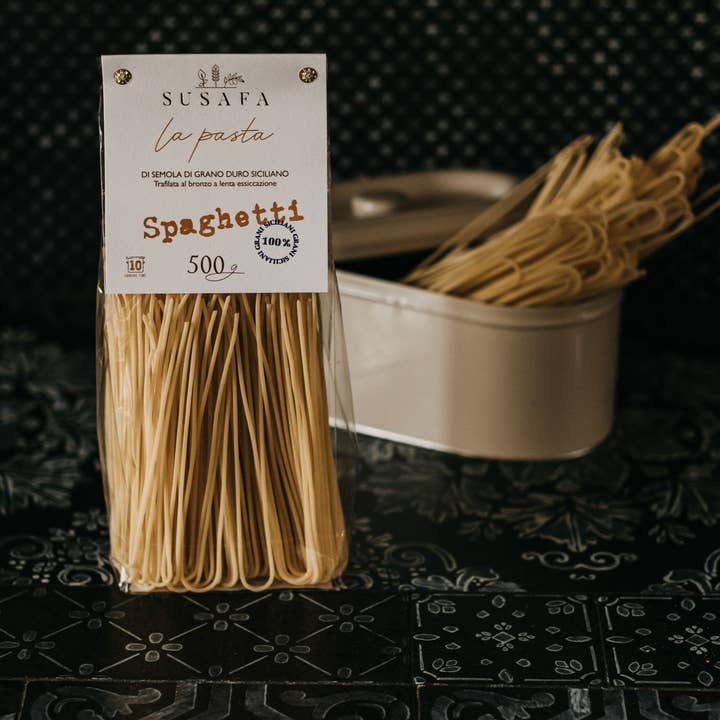 Spaghetti - Pasta di grano duro autoctono per la vendita all'ingrosso da parte di Società Agricola Susafa Srl