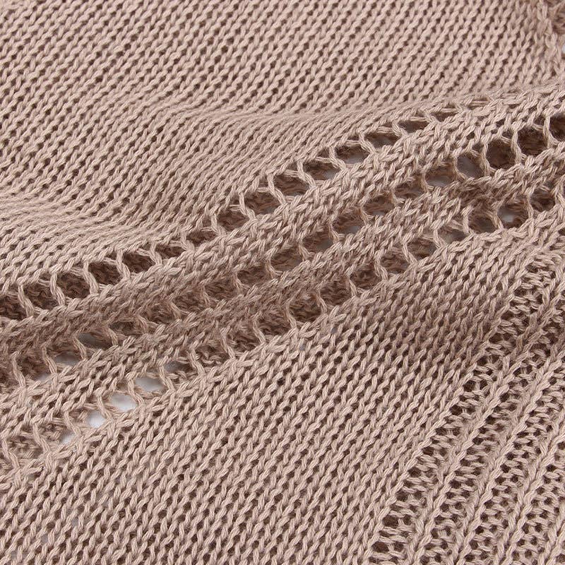 Sweetkama - Wholesale Swim cover-up – Women’s - Solid Color Flounce Bikini Swimwear Cover Up Dress HL97888