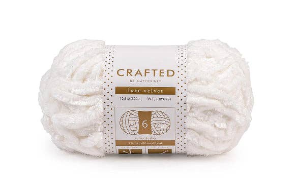 Crafted by Catherine - Wholesale Yarn - Luxe Velvet Yarn | 10.5oz/300g | Super Bulky #6 | Pack of 411