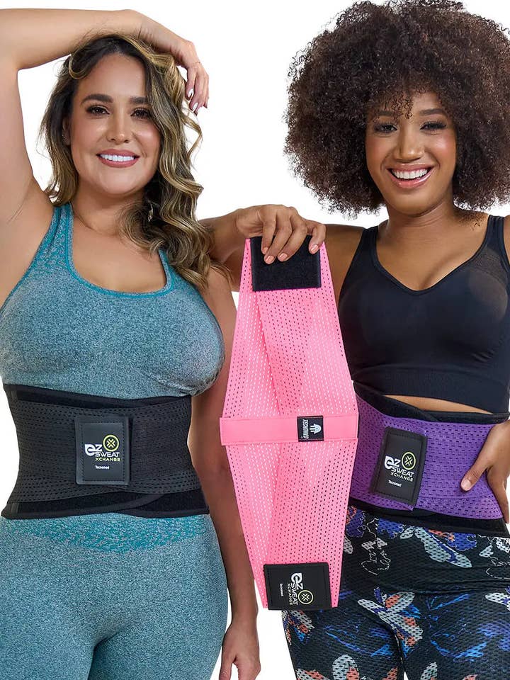 Fitnessgürtel 3 IN 1 EZ Sweat XChange für den Großhandel von Curveez
