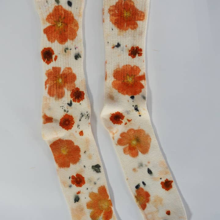 DYE KWEEN - Wholesale Socks - Women's - Flower Power Bamboo Sock12