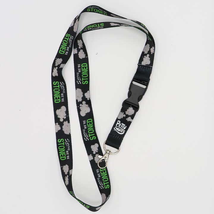 Entschuldigung, wir sind bekifft Schlüsselband für den Großhandel von Petty Snacks