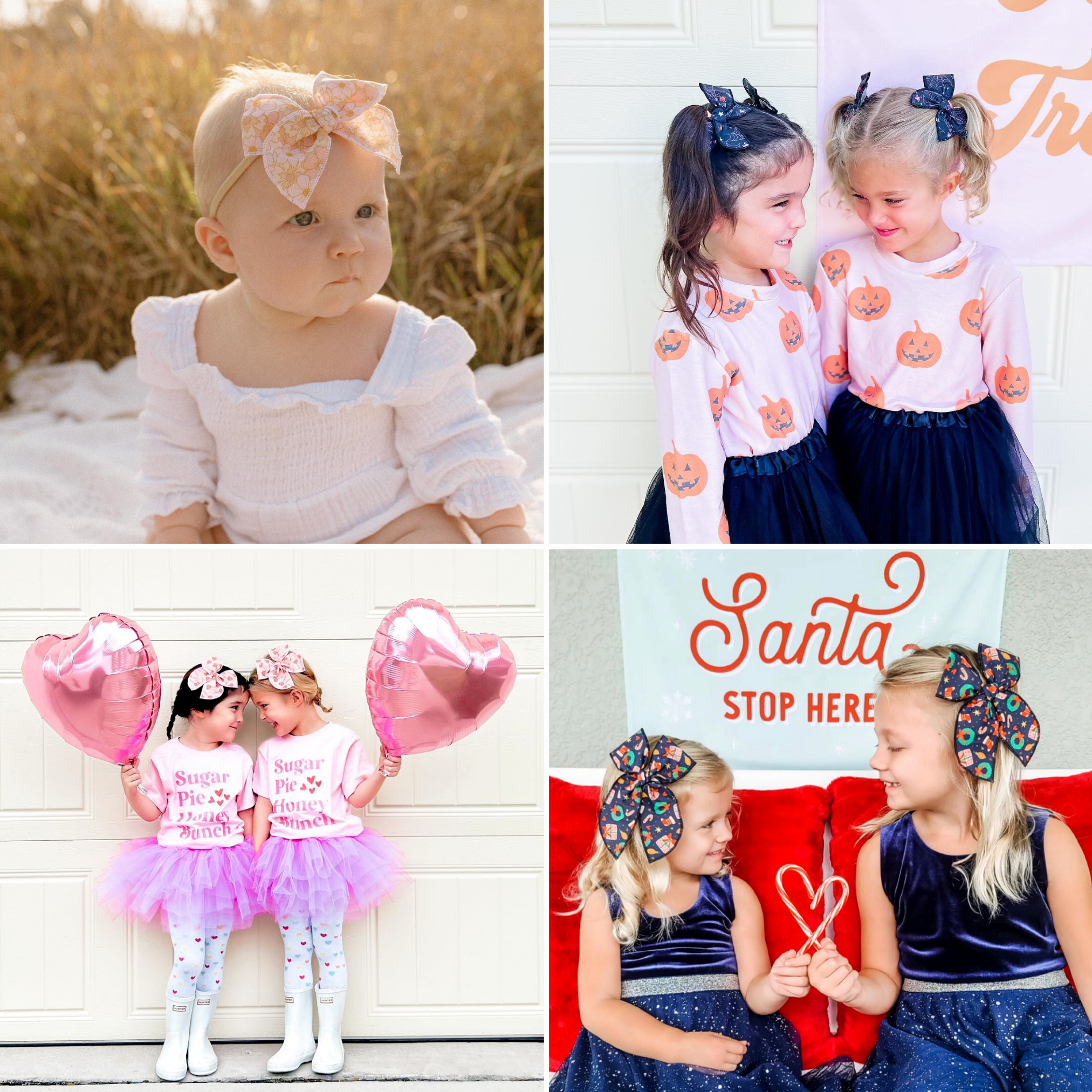 Tiny Wonders Bows - Wholesale Hair Bow - Kids - Presents and Wreaths1