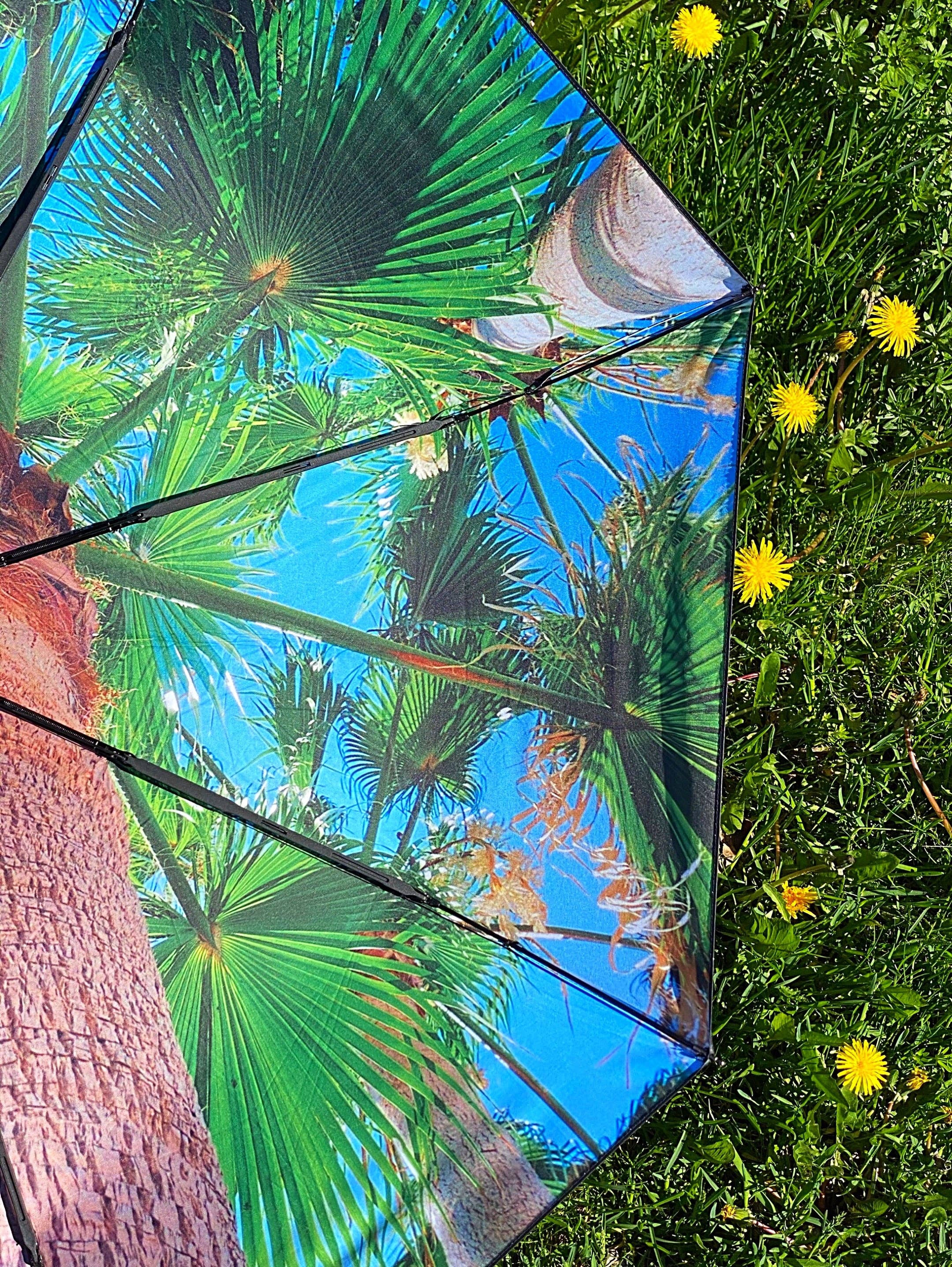 HAPPYSWEEDS - Vente Parapluie – unisexe - Paradise Umbrella – Résistant au vent & Protection UPF50+12