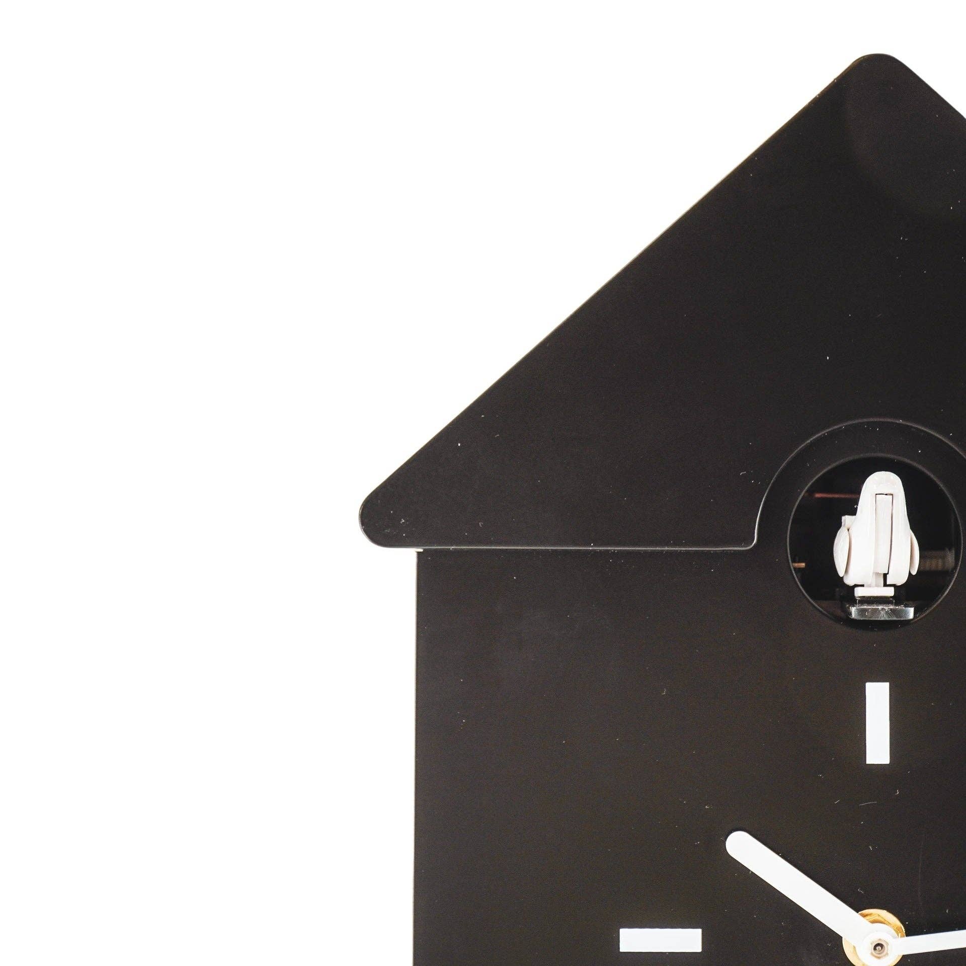 Housevitamin bv - Wholesale Wall Clock - Clock- Wall Clock Cuckoo- Black - 24x27x9cm1
