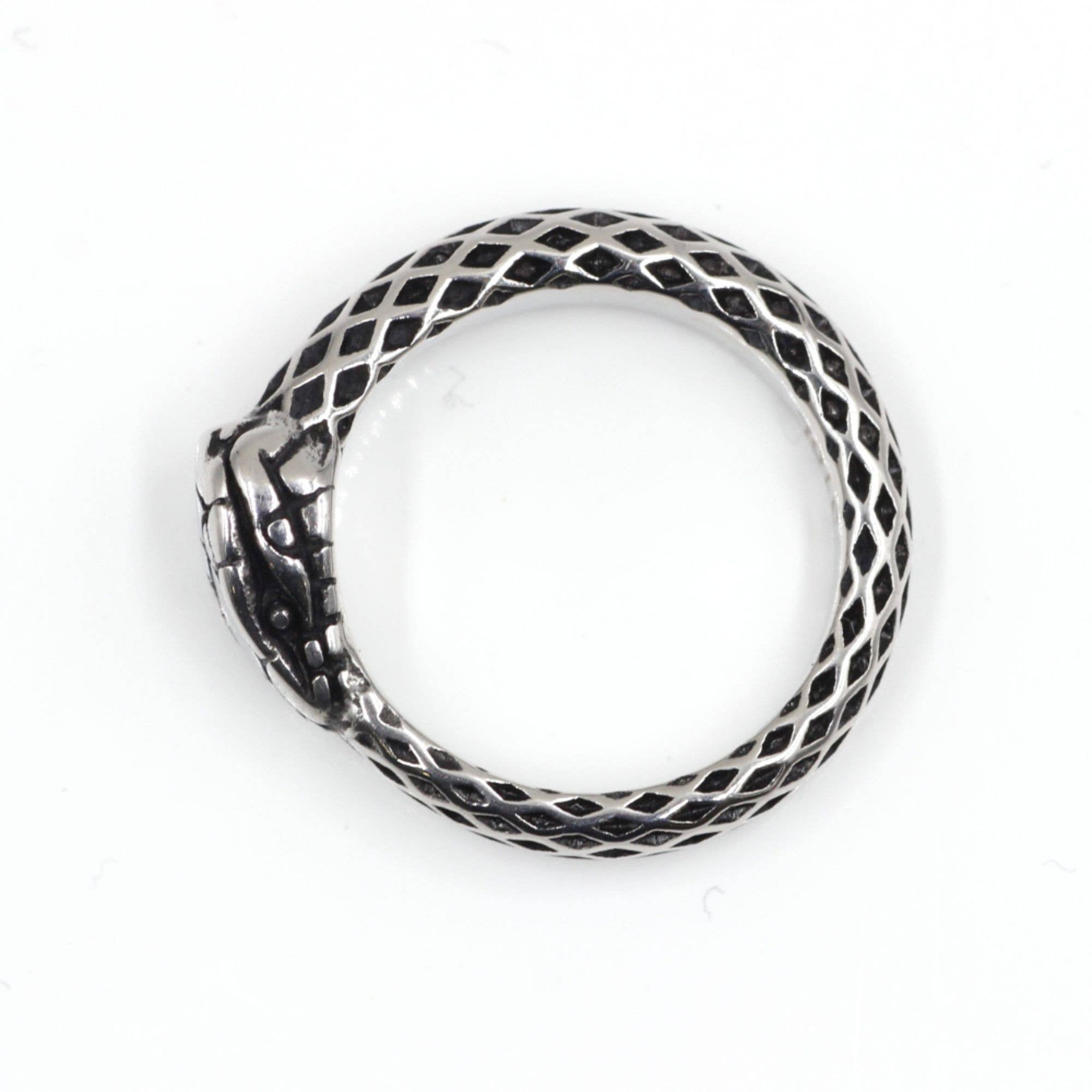 Awaken - Wholesale Band/gestapelde ring - Vintage slangenring A-4704