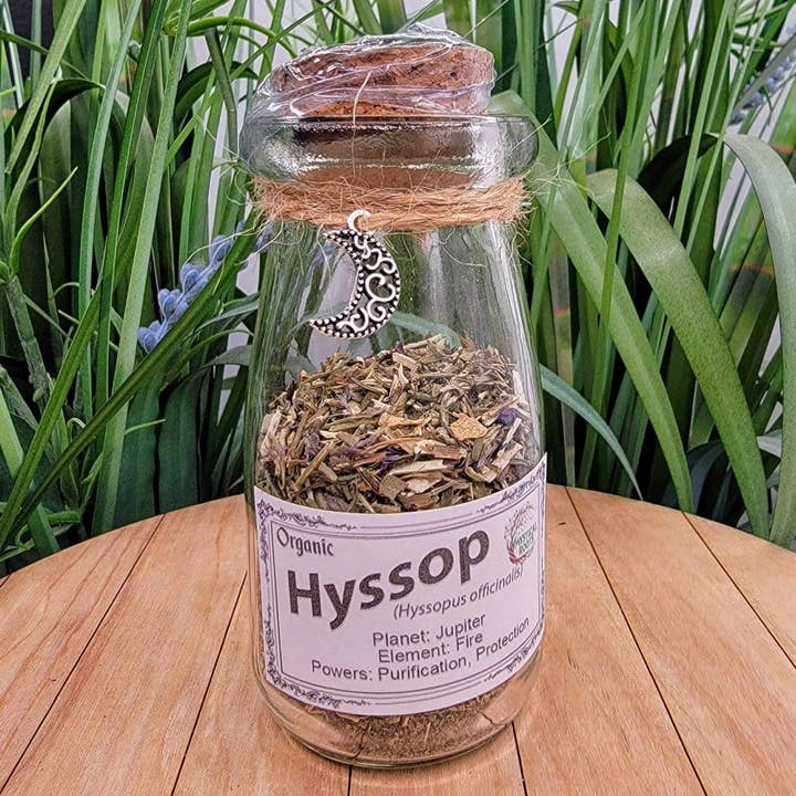 Herb Jar - Hyssop for wholesale by Mystical Roots