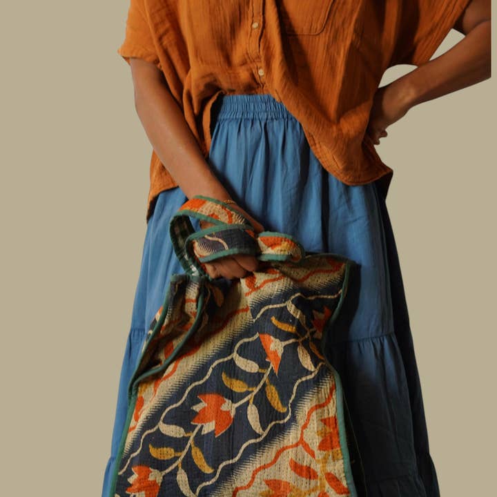 Annahmol - Wholesale Tote Bag - Women's - Vintage Textile one of a kind Cotton Totes10