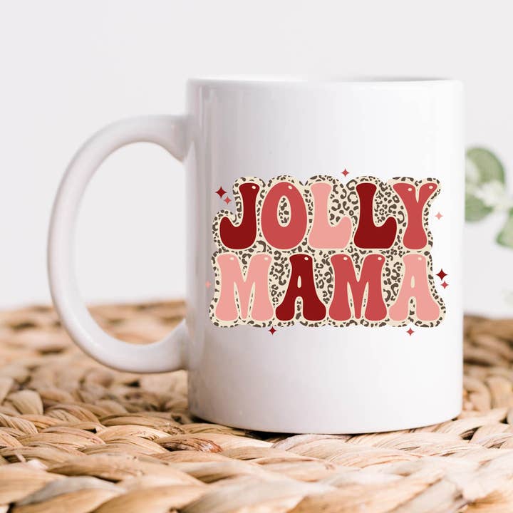 Caneca de café Jolly Mama, presente de Natal para mamãe por atacado de Hm Mugs