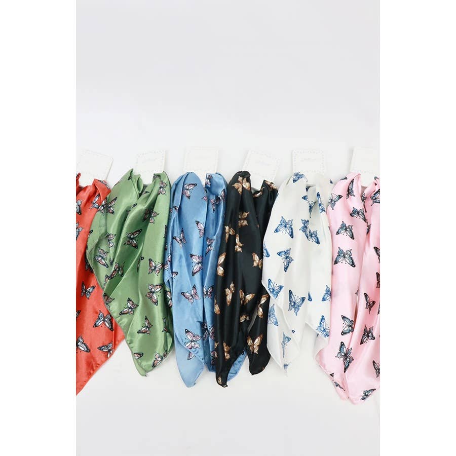 MIX COLOR Pasley Print Square Scarf for wholesale on Faire0