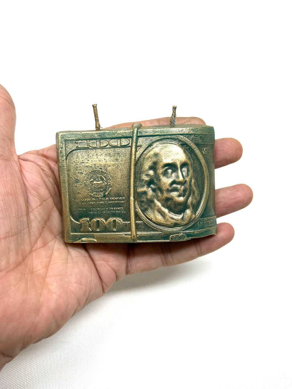 Vrinda - Wholesale Novelty Candle - Candle Dollar Small (double wick)2