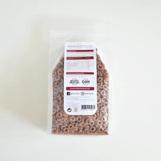 Fidu - Wholesale Breakfast Cereal - Choco-O's Cereals - Gluten Free - Allergen Free - BIO - 225g1