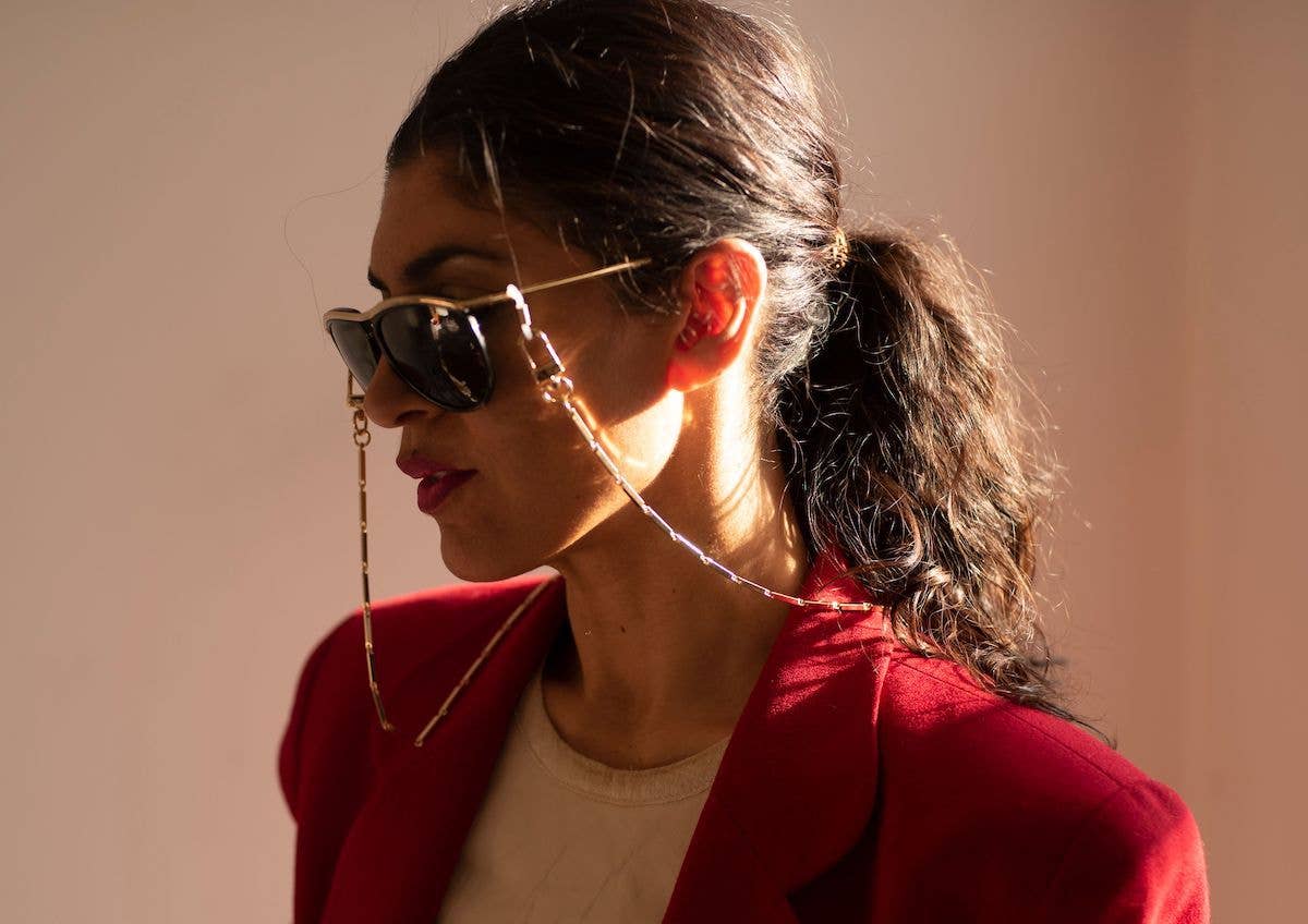 Pretty Connected - Vendita all'ingrosso Collana con ciondolo/pendaglio - Kesha x PC Collana geometrica Yin Yang, catena per maschera facciale, cinturino per occhiali7