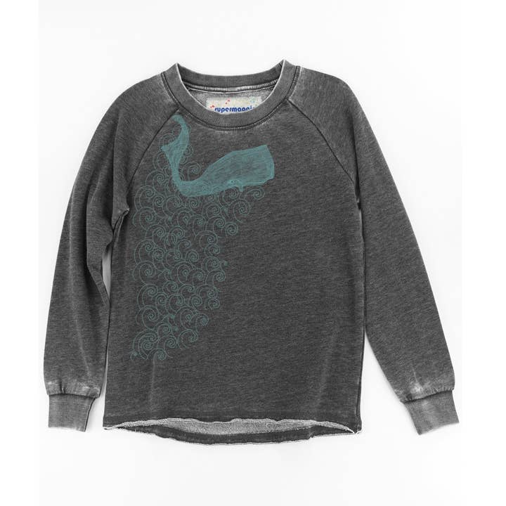 Pull en tissu éponge Whale Bibi pour la vente par Supermaggie @ Faire