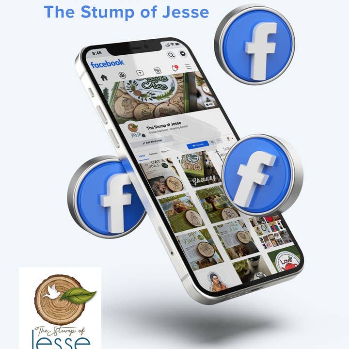 The Stump of Jesse - Vente Cartes d'anniversaire - Carte de vœux catholique priant pour vous lors de votre anniversaire