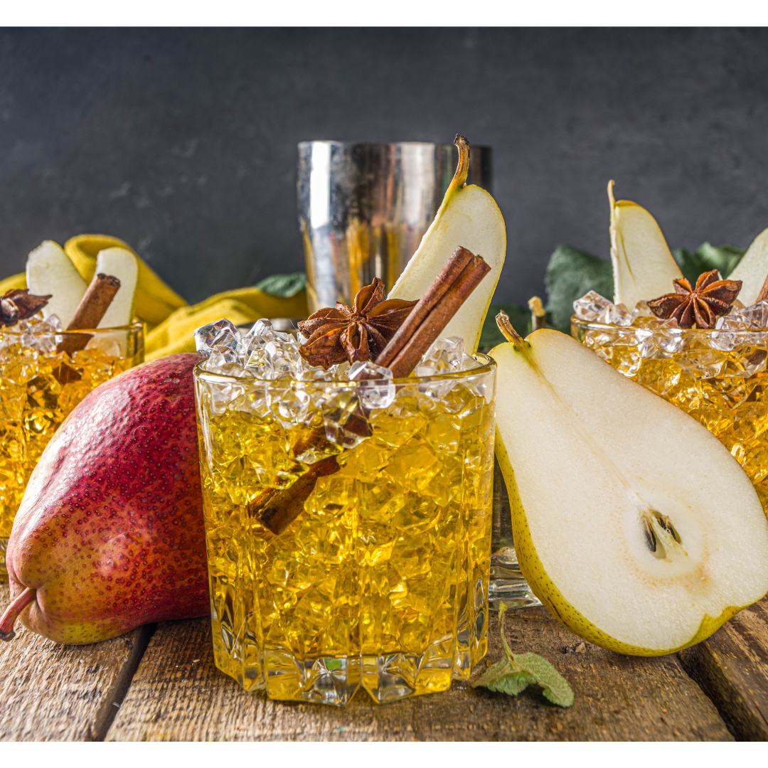 Crafted Cocktails - Wholesale Cocktail Mix/Syrup - Asian Pear Shrub - Cocktail Enhancer & Soda Flavoring7