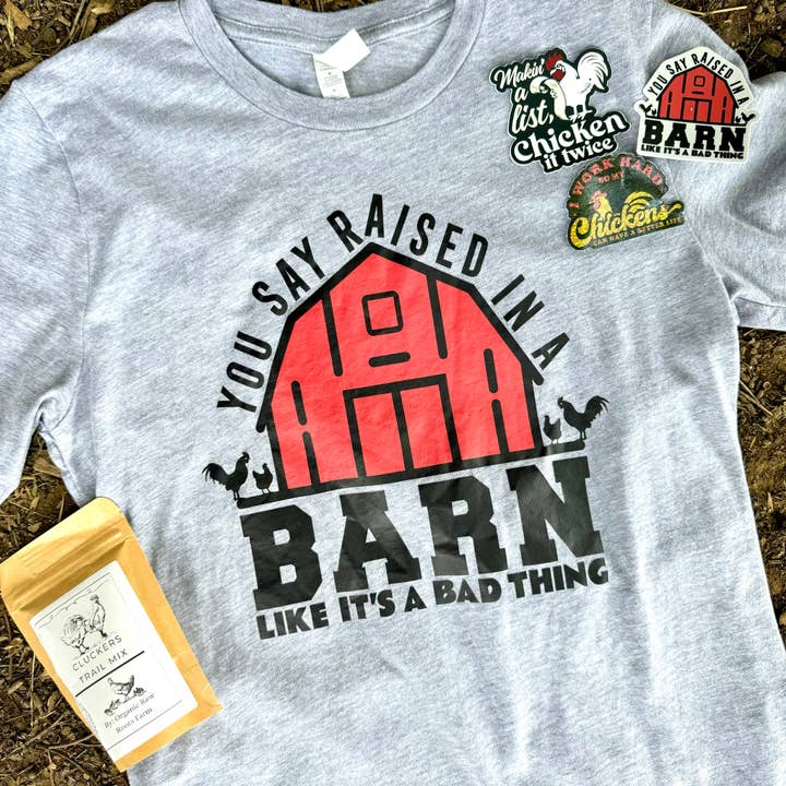 Raised in a Barn for wholesale by The Chicken Bawks