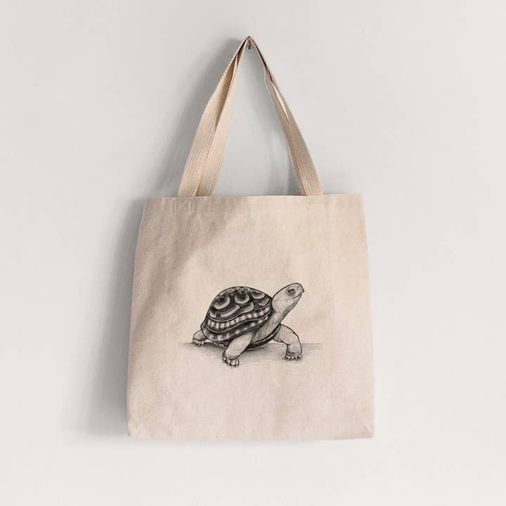 Sac fourre-tout - Tortue-boîte commune - Terrapene carolina pour la vente par Because Tees