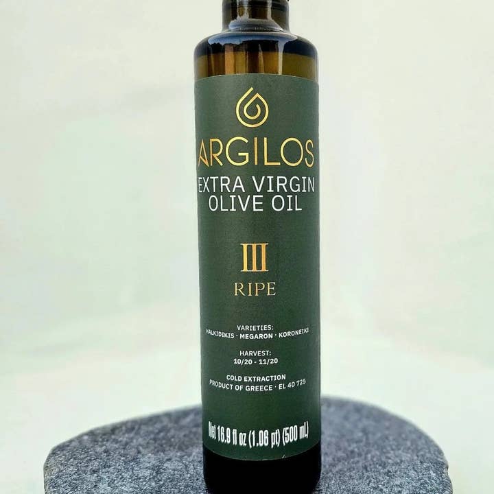 ARGILOS - Wholesale Olive Oil - ARGILOS III RIPE Greek Extra Virgin Olive Oil (500ml)7