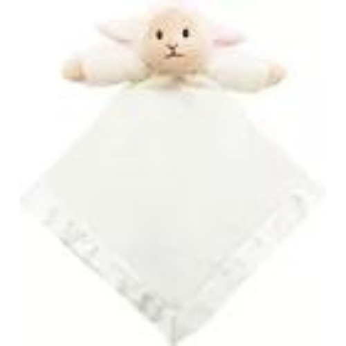 Anico - Wholesale Security/Cuddle Blanket - Baby - Plush Lamb Baby Lovey, Security Blanket, 18" x 18"1