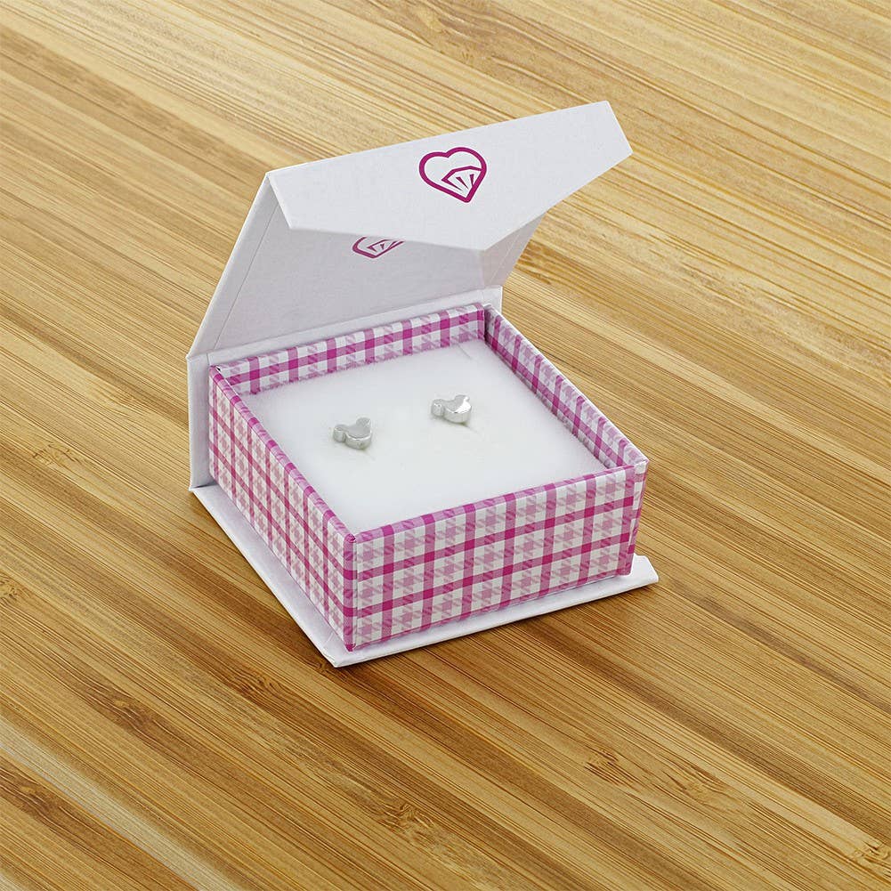 In Season Jewelry - Vente Boucles d'oreilles – enfant - Boucles d'oreilles Teenie Mouse pour bébé/enfant en argent sterling7