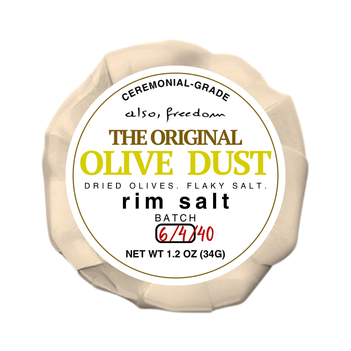 Also, Freedom - Wholesale Olives - The Original Olive Dust - Rim Salt 0