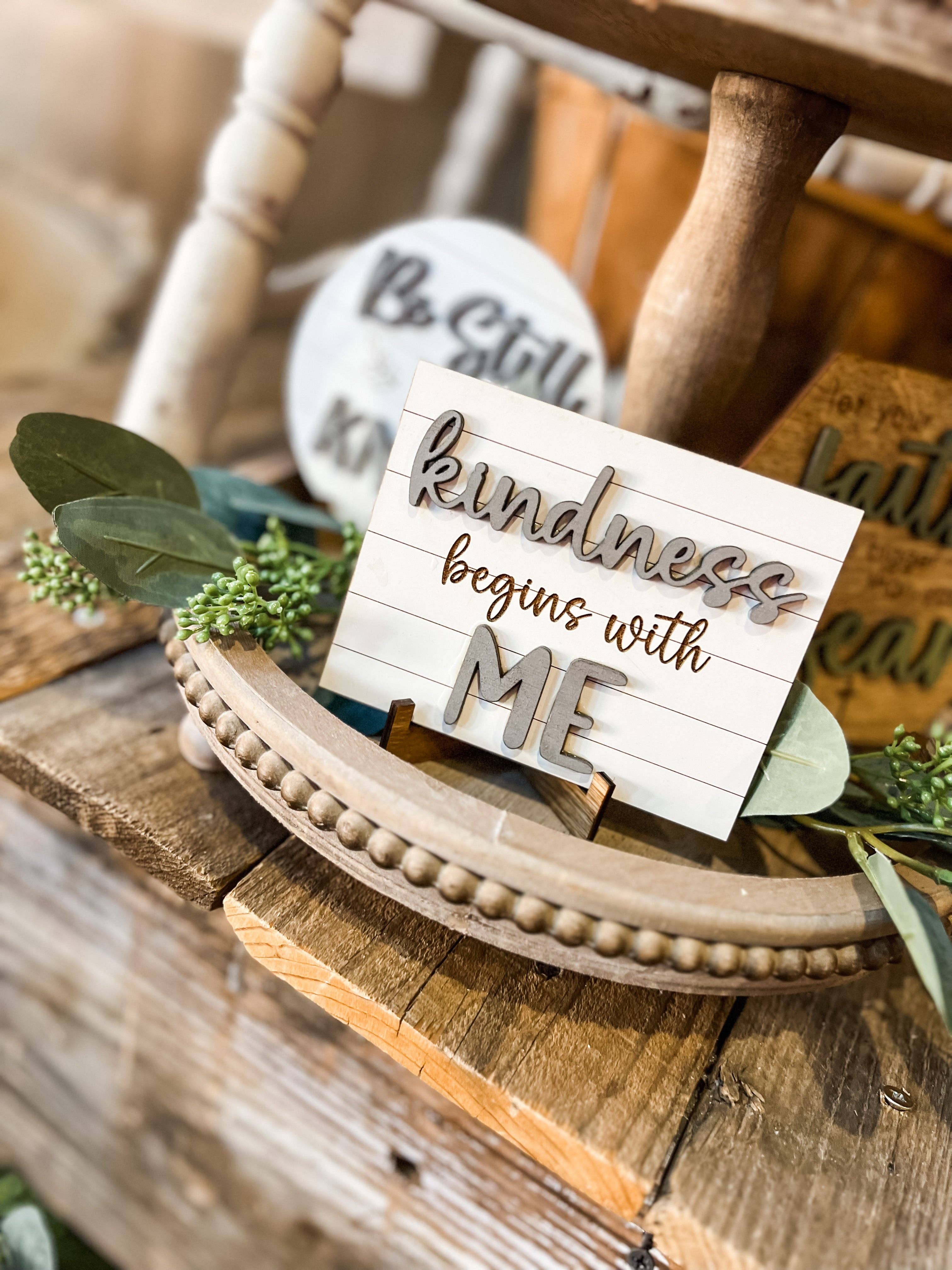 The Nest Home - Wholesale Decorative Tray - Faith Over Fear Tiered Tray Set7