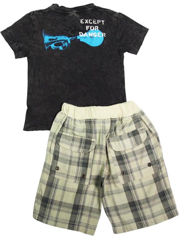 Eastern Off Price - Wholesale Top & Short Set - Kids - Mish Mish Baby Boy Infant Cotton Knit Short Sleeve Short Set5