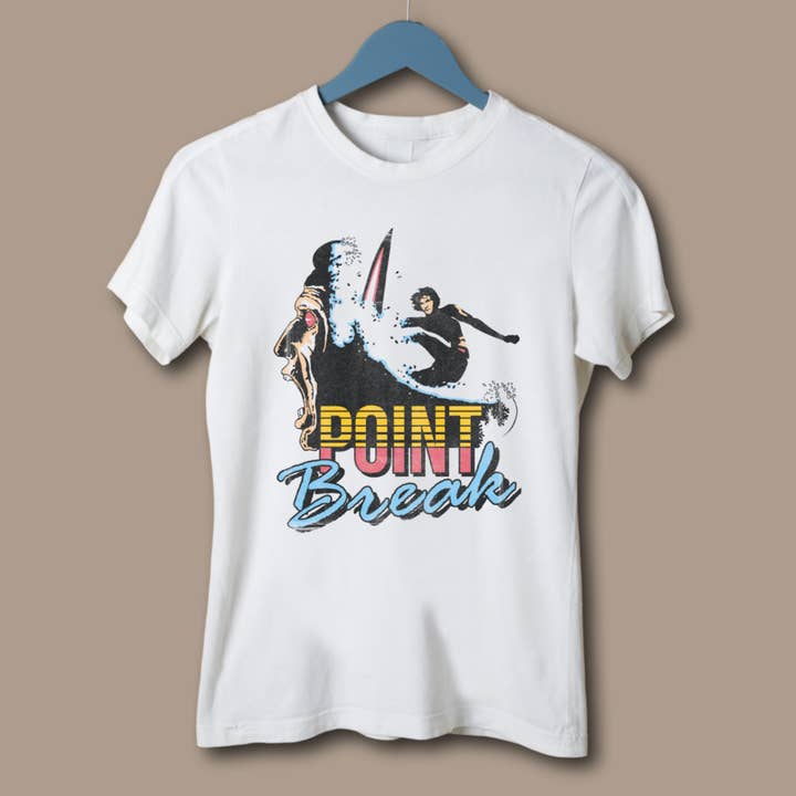 Left Of The Dial - Wholesale T-Shirt (Graphic) - Unisex - Point Break - Limited Edition Shirt.