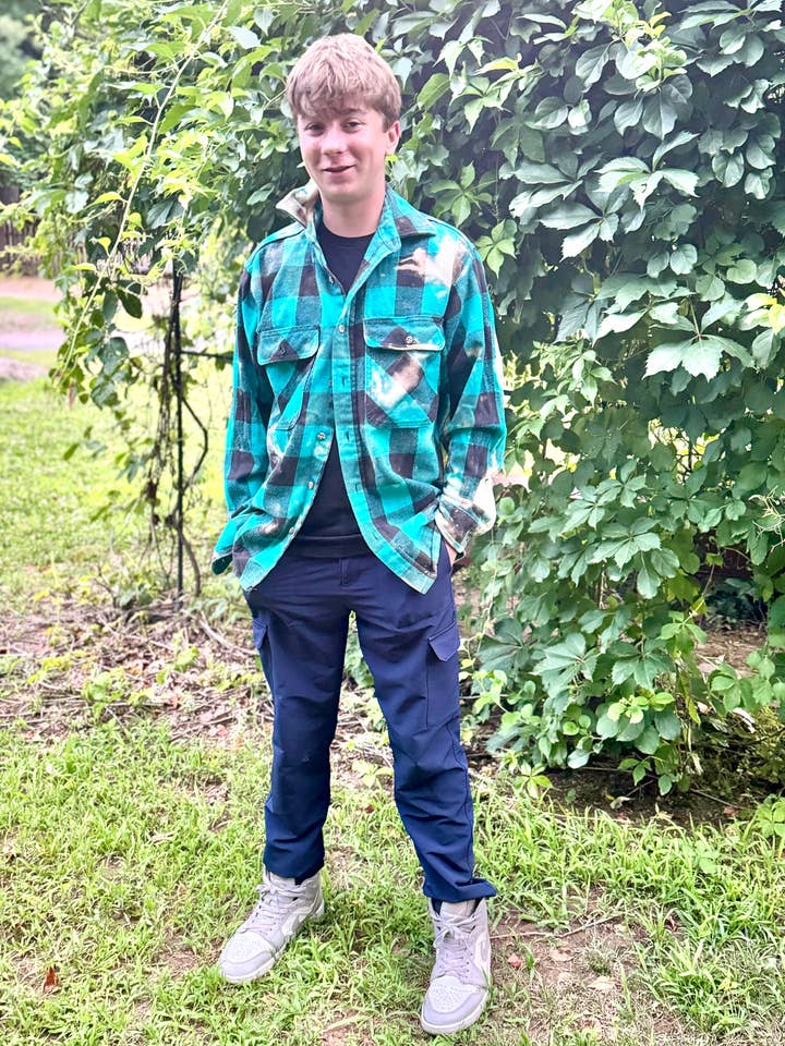 Slightly Distressed - Wholesale Button Down Shirt - Women's - Slightly Distressed Flannels 1