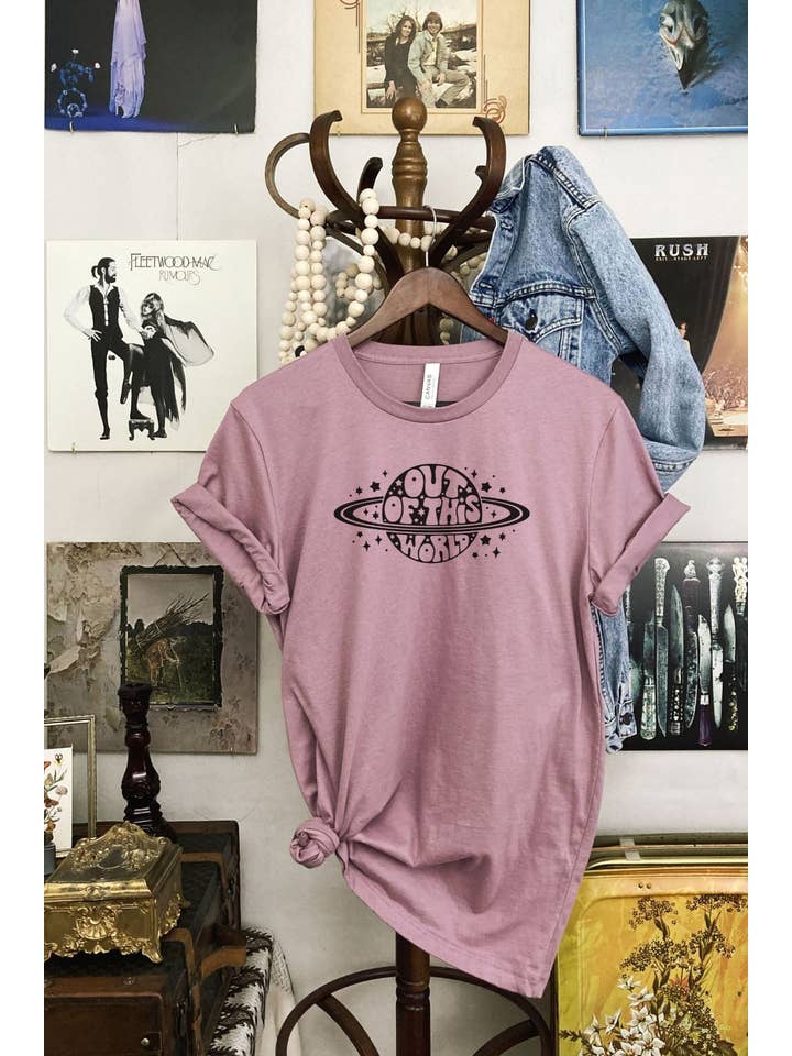 Bella Me - Wholesale Screen Printed T-Shirt - Women's - Out of This World Graphic Tee4