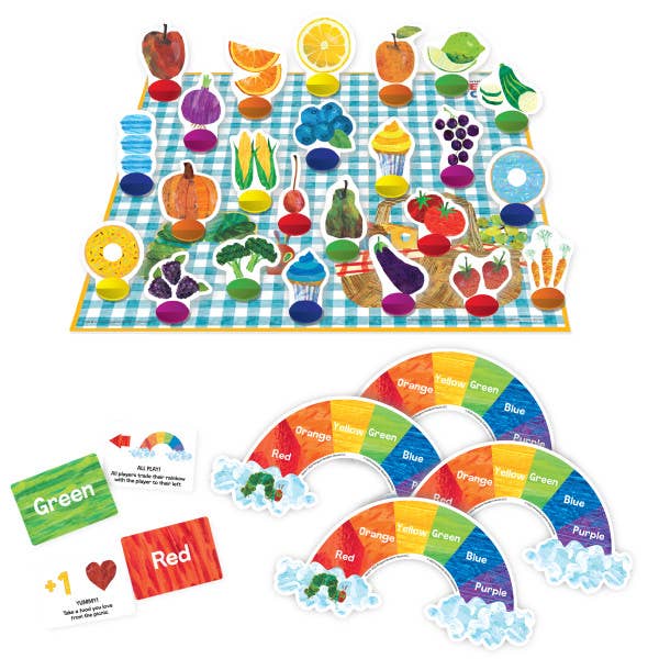University Games - Wholesale Brain Game - Kids - Eric Carle Rainbow Picnic Game1