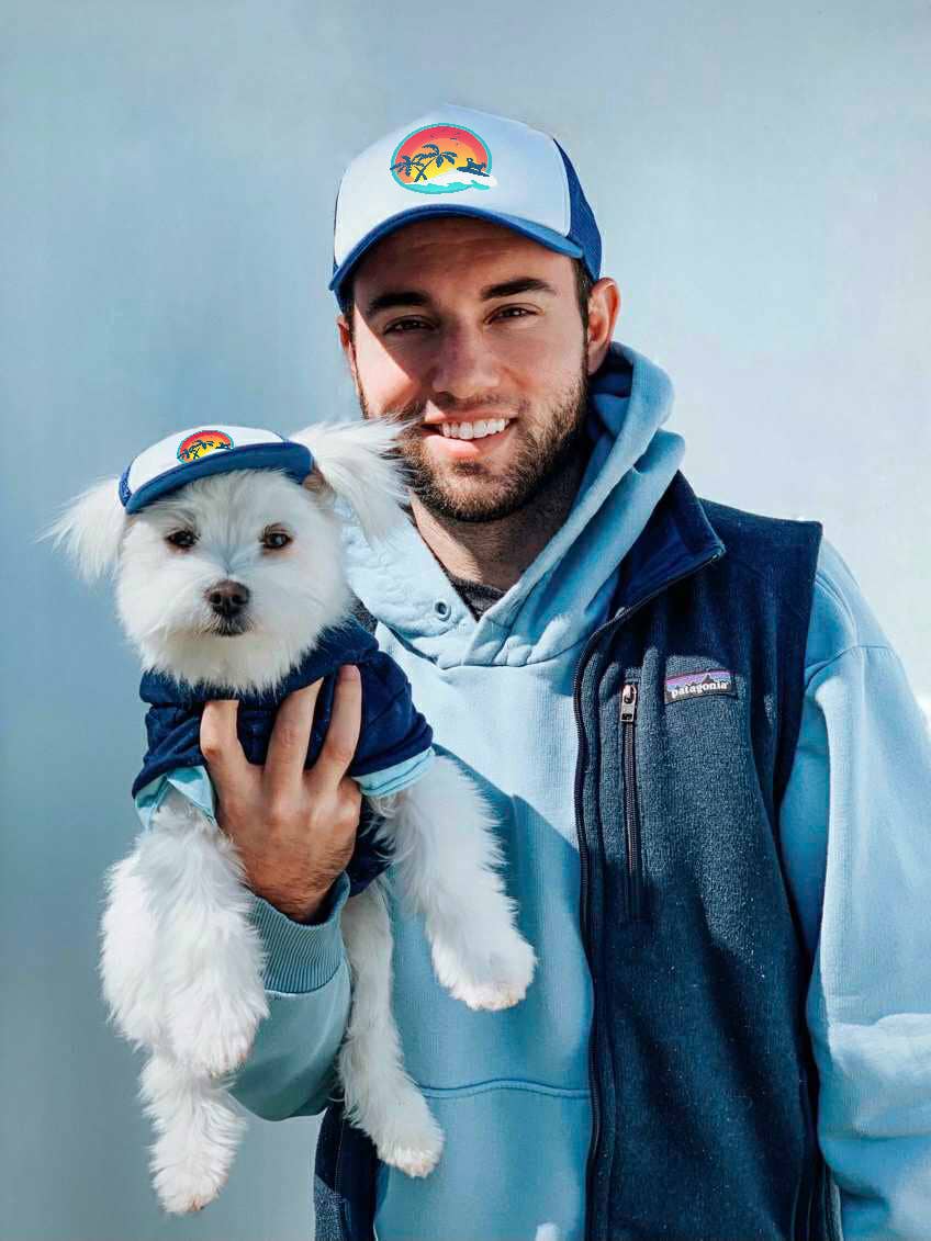 PupLid - Wholesale Pet Hat - Dog - Surfer Dog Standard or Namedrop | Trucker Hat for Dogs28