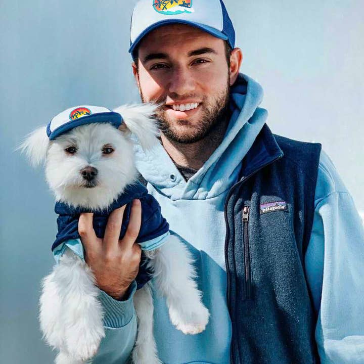 PupLid - Wholesale Pet Hat - Dog - Surfer Dog Standard or Namedrop | Trucker Hat for Dogs28