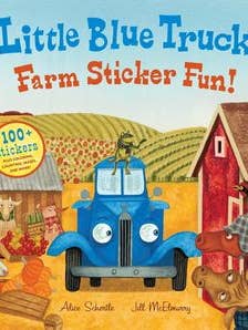 Little Blue Truck Farm Sticker Fun!: Alice Schertle for wholesale by HarperCollins