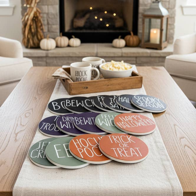 Halloween Keuken- en Baraccessoires Decor | Unieke Keramische Onderzetters voor wholesale door Gia Roma