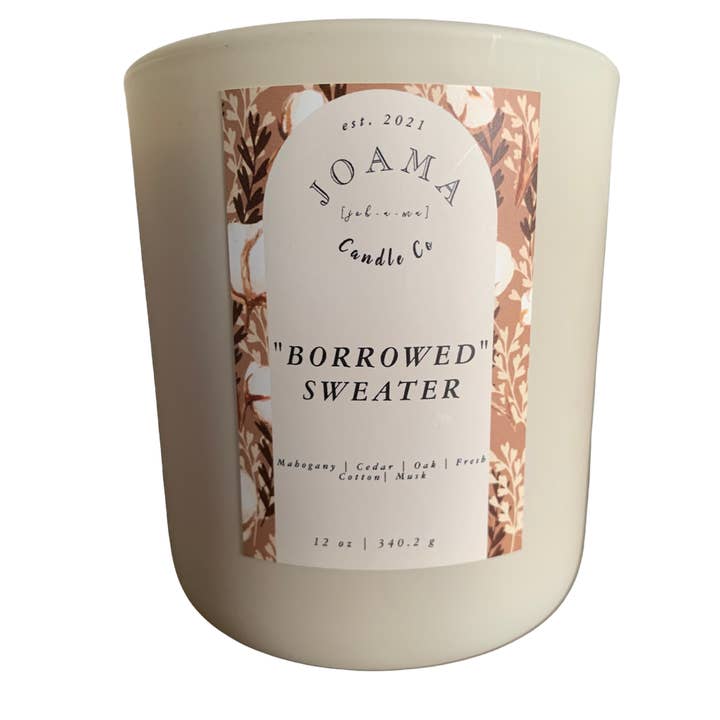 "Borrowed" Sweater for wholesale by JOAMA Candle Co