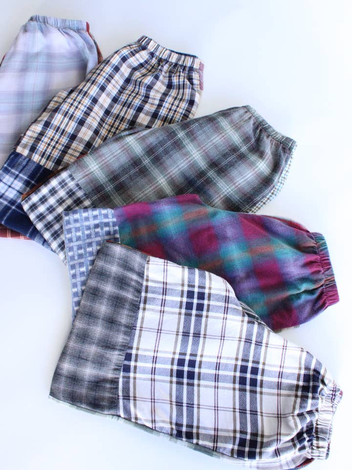 American Recycled Clothing - Wholesale Pants – Women's - Flannel Pants Bundle3
