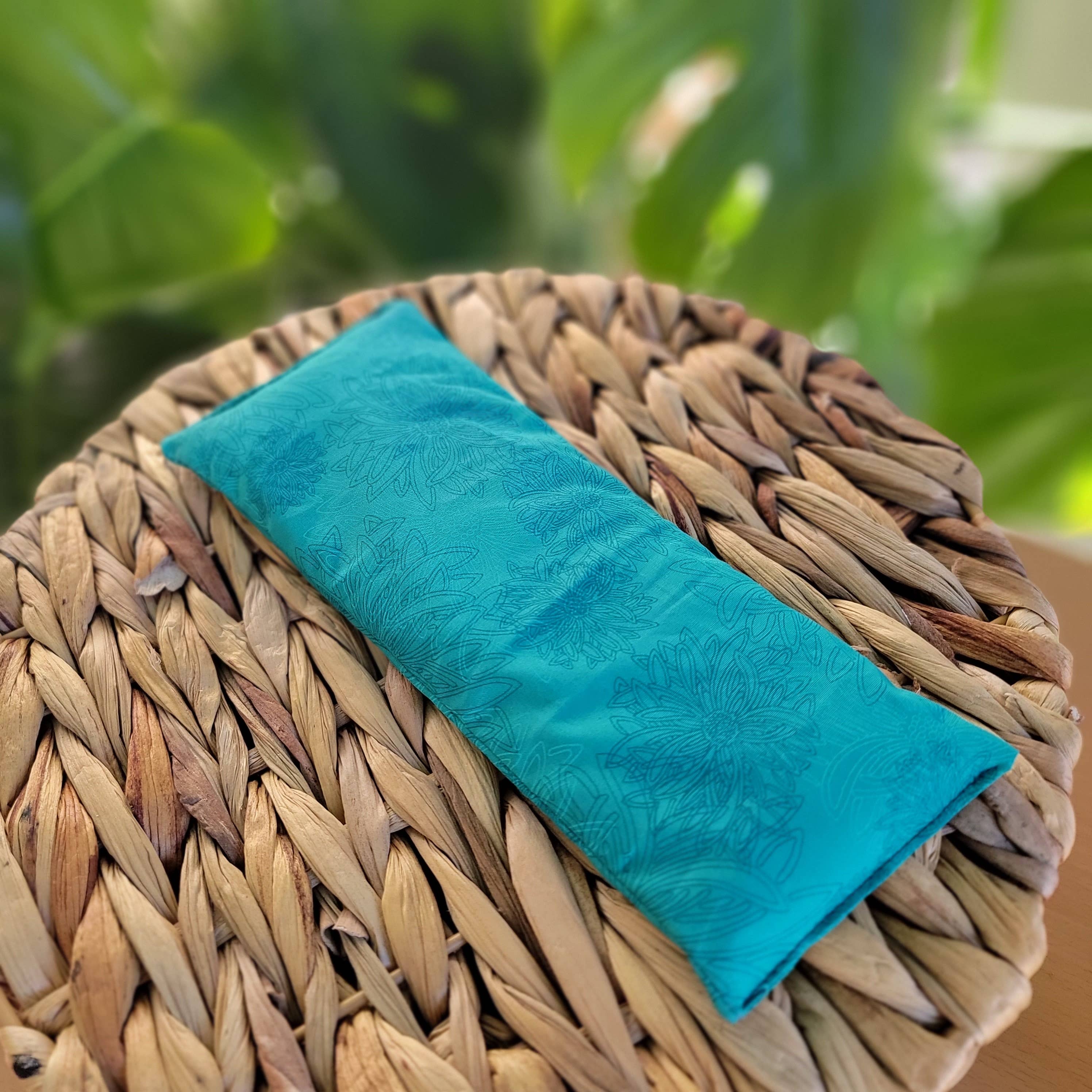 Calm Your Vibes - Vente Oreiller de spa/de thérapie - Housse lavable pour coussin yeux en coton 100 % - Forme cœur et cou39