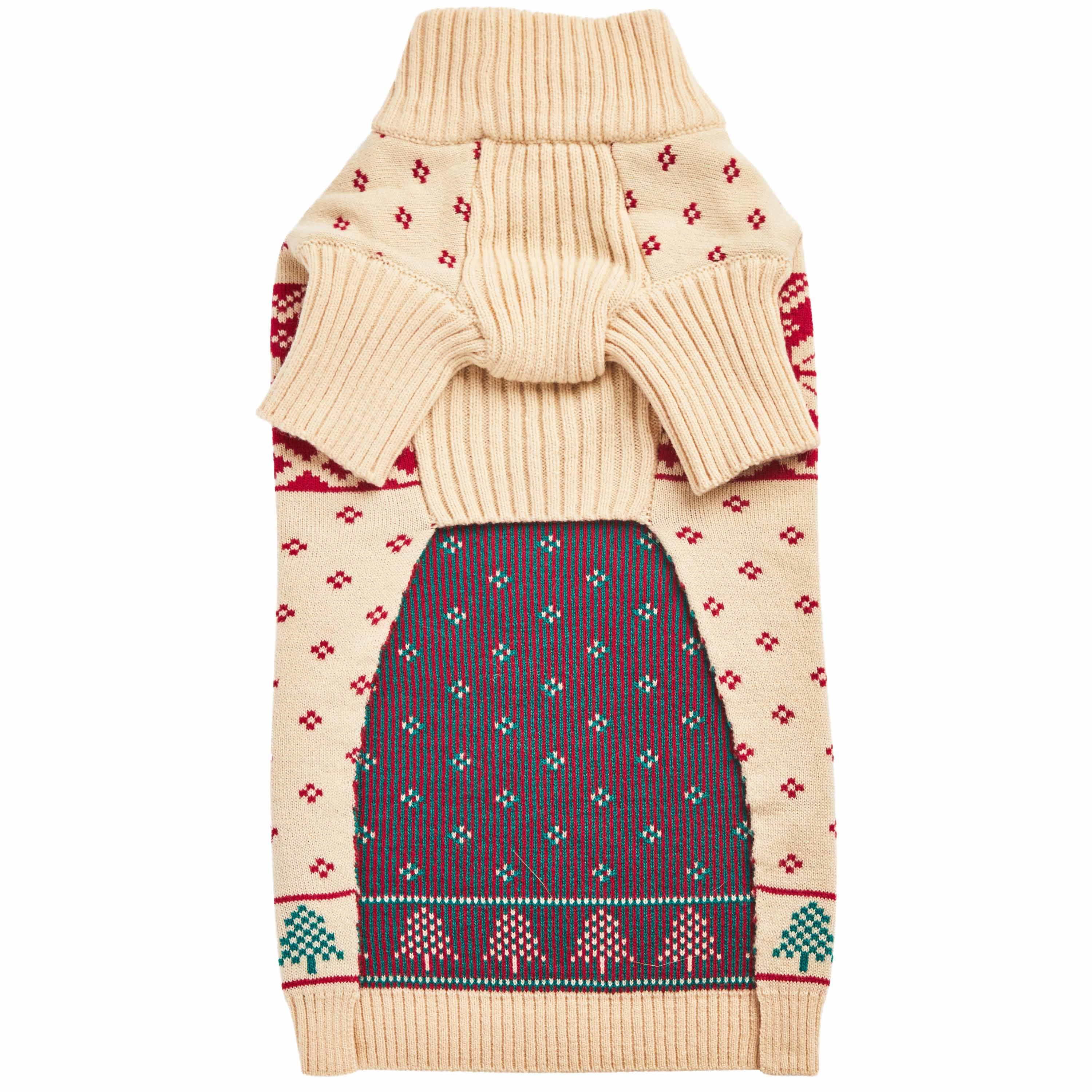 Blueberry Pet - Wholesale Pet Sweater - Dog - Custom-Knit & Dyed Christmas Snowflake Sweater - 6 Design 30