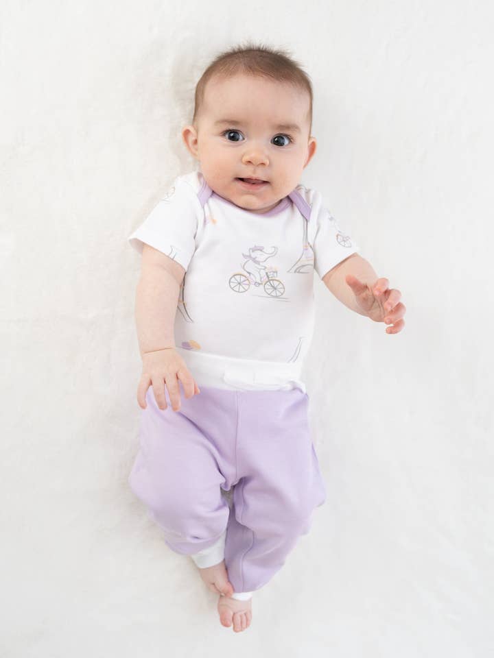 Pantalones jogger de algodón orgánico - Paris para venta al por mayor de Moylings