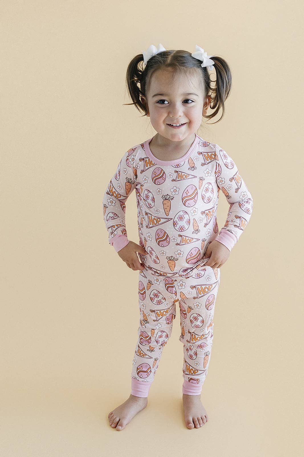 Lucky Panda Kids - Wholesale Top & Pant Set - Kids - Bamboo Two Piece Set | Easter Hop3