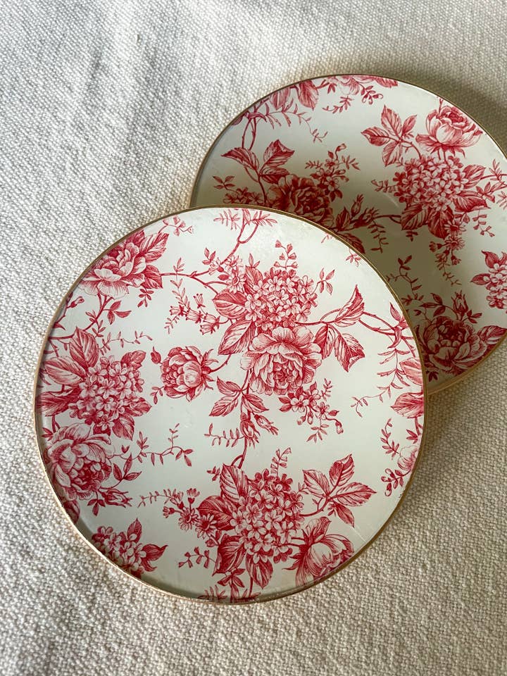 Glass Handmade Plates & Trays - Vintage - Round for wholesale by Biccara