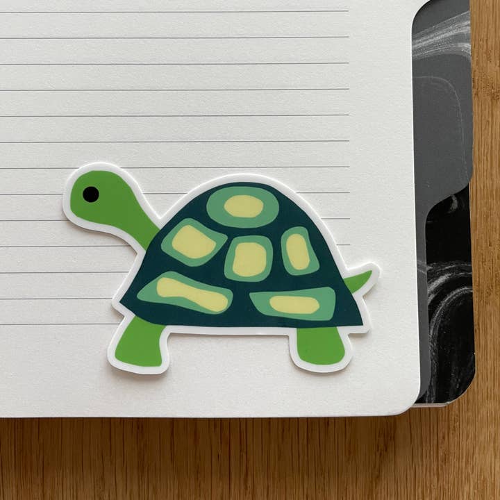 Tortoise Sticker for wholesale by Chameleon & Co