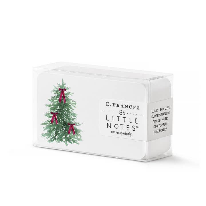 Velvet Bow Tree Little Notes® | Boxed Set of 85 Mini Notes  for wholesale by E. Frances Paper