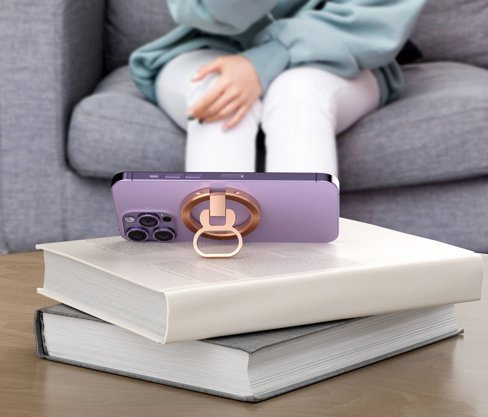 LAX Gadgets - Wholesale Phone/Tablet Stand - MagSafe Compatible Phone Ring Stands Retail Pack21