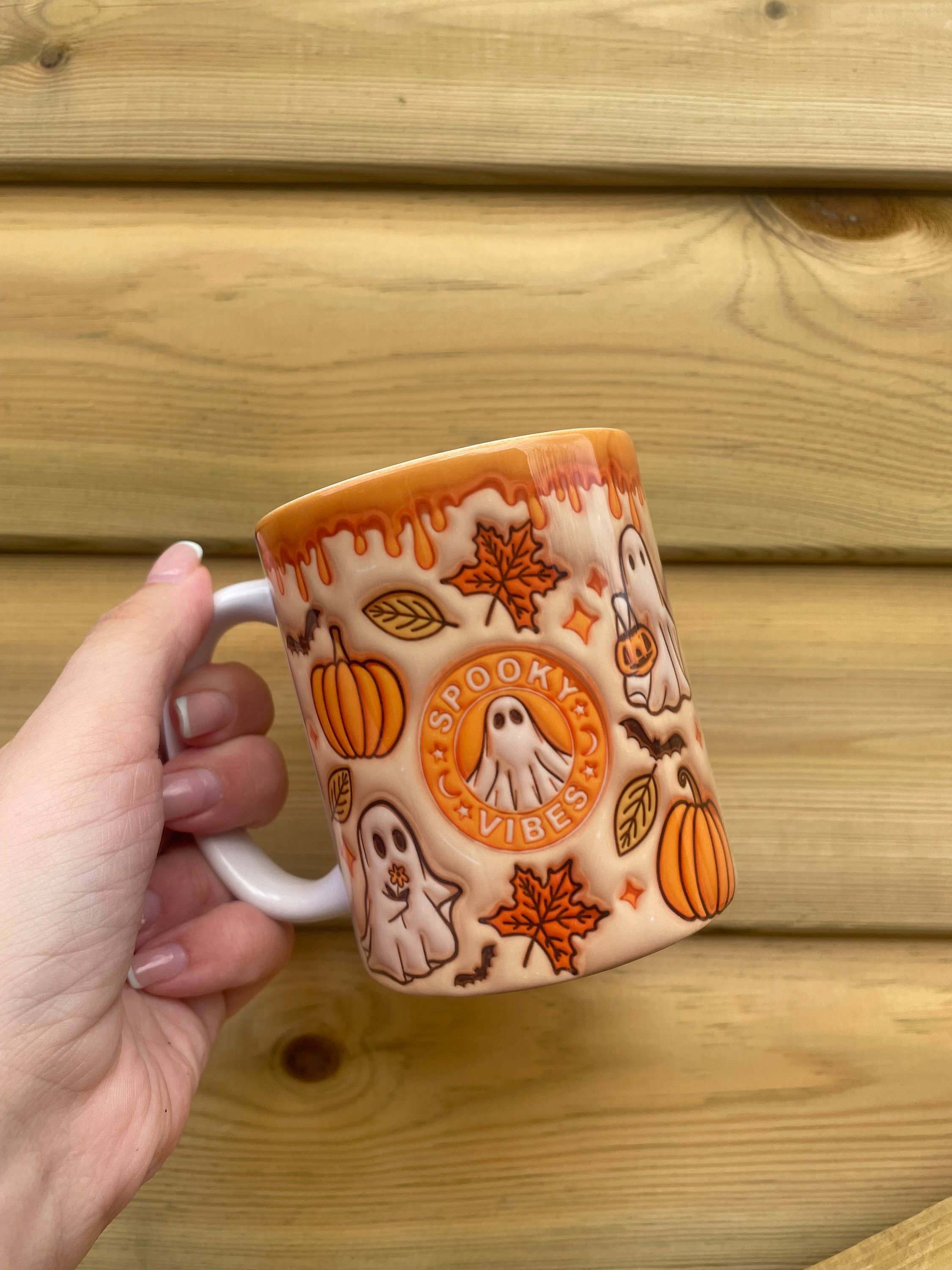 NVC Ecommerce LLC - Wholesale Coffee Mug - Halloween Mug, Halloween Hot Chocolate Mug, Halloween Gift1