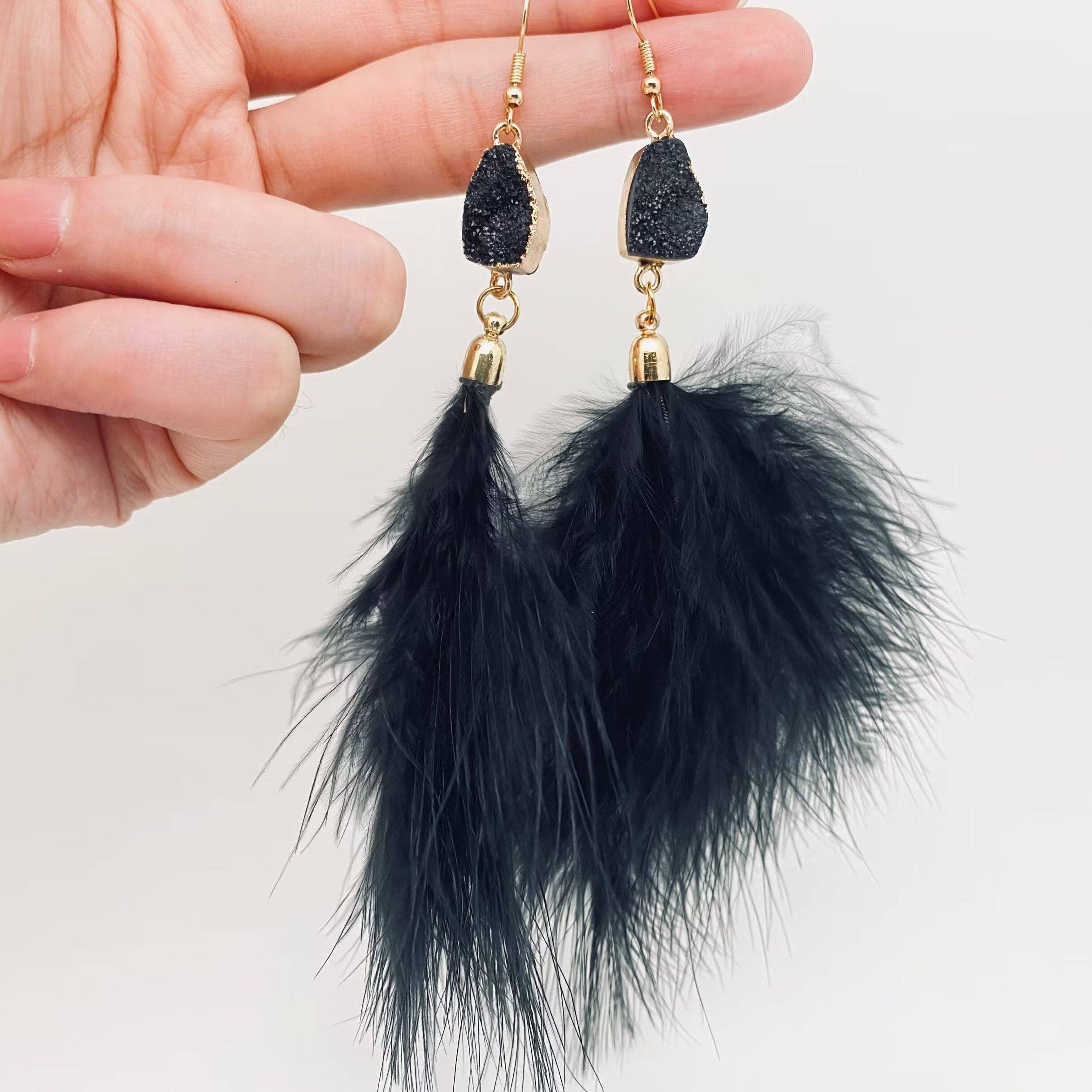 Mio Queena - Wholesale Hangende/ronde oorbellen - Oorbellen met veerhanger5