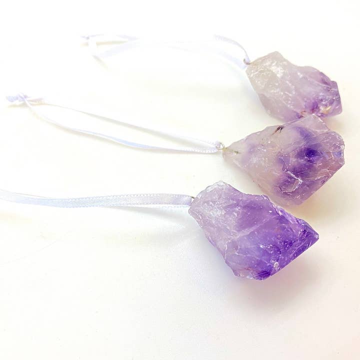 New Moon Beginnings - Wholesale Spiritual Stone/Crystal - Raw Amethyst Point Ornament, Home Decor, Ornament Decoration